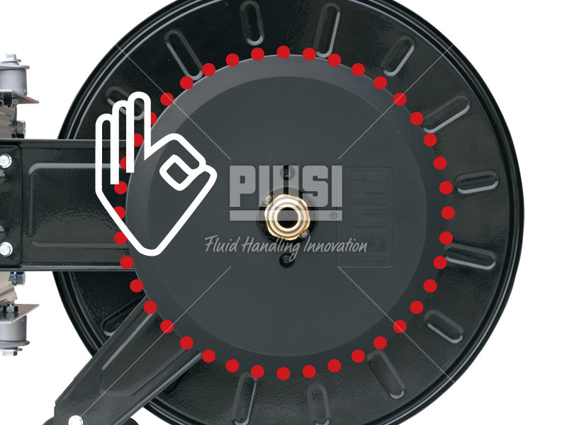 Zuwa Diesel Schlauchhaspel automatisch mit 15 m Schlauch 1“ - P750190