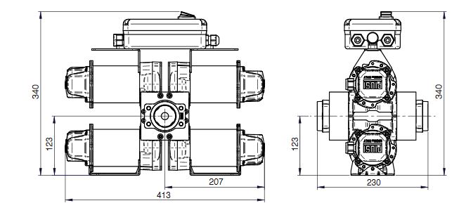 Zuwa Diesel ST 200 DC 24 V Abgabeaggregat 185 l/min - P31800